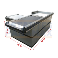 Mostrador de Caja Color Gris con Cinta Eléctrica 90*240*108cm XBH-CC408