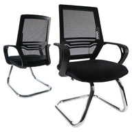 Silla para Oficina de Tela sin Ruedas DU-2006NN