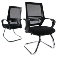 Silla para Oficina de Tela sin Ruedas DU-2006NN