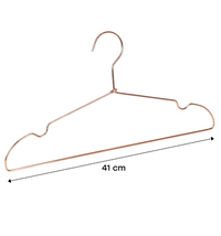 Gancho de Ropa Metálico 41cm Dorado J85798N