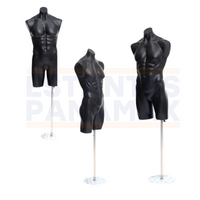 Maniquí de Hombre Negro H-P908