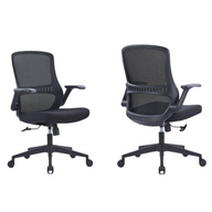 Silla para Oficina de Tela con Ruedas CH-526B