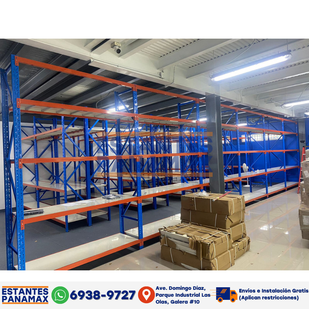 Rack para Bodega de Carga Mediana de 4 Niveles 200*200*60cm PMX-1081 ...