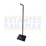 Rack de Ropa 1 Lado Negro 150x40x40cm XBH-CR02