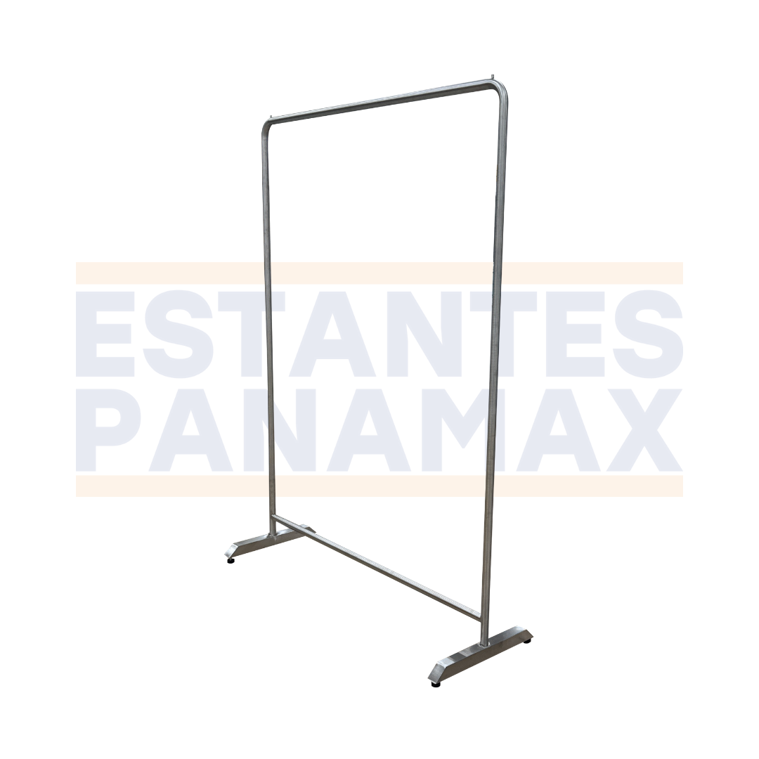 Perchero Sencillo de Acero Inoxidable 160x120x40cm XBH-CR04