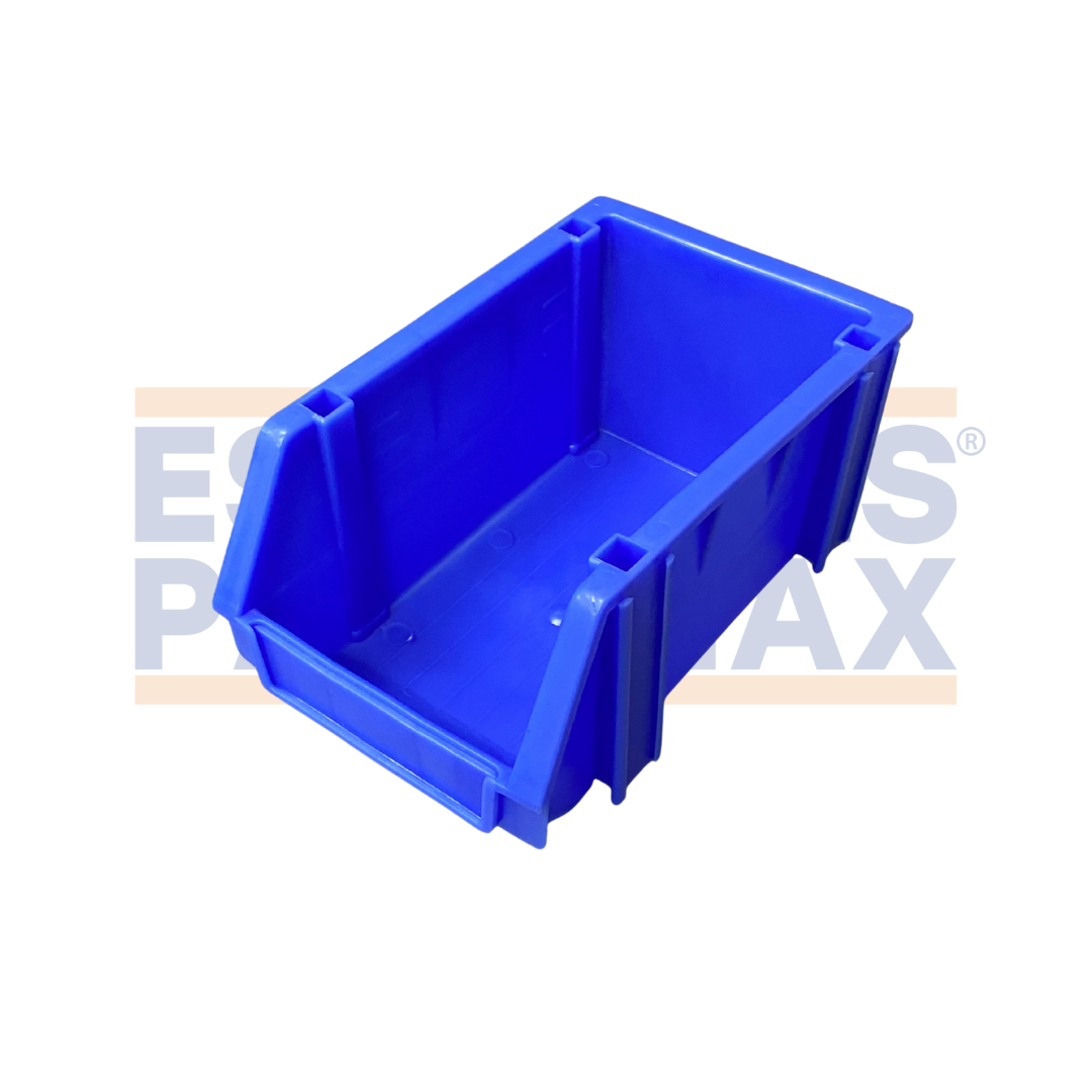 Organizador Plástico Azul 12x15x25cm B4