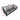 Canasta de Hierro Negro con Ruedas & Frenos +4 Divisiones 45X120X45cm PMX-1195