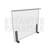Protector de Acrílico para 50x60cm para Mostradores de Caja ACR-5060