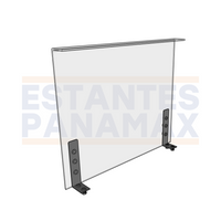 Protector de Acrílico para 50x60cm para Mostradores de Caja ACR-5060