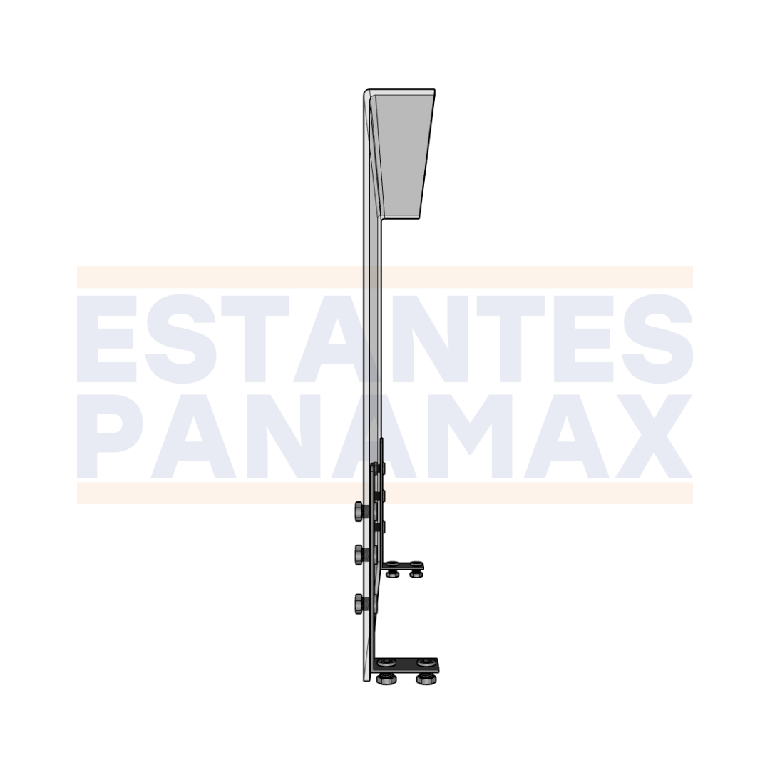 Protector de Acrílico para 50x60cm para Mostradores de Caja ACR-5060