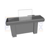 Protector de Acrílico para 50x60cm para Mostradores de Caja ACR-5060