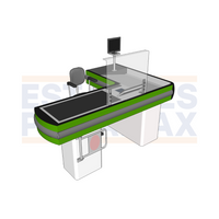 Protector de Acrílico para 50x60cm para Mostradores de Caja ACR-5060