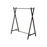 Perchero Exhibidor de Ropa Negro 160x120x40cm XBH-CR12