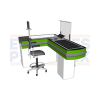 Protector de Acrílico para 50x60cm para Mostradores de Caja ACR-5060