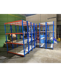 Rack para Bodega de Carga Liviana de 4 Niveles 250kg/Nivel 200x150x50cm PMX-1013