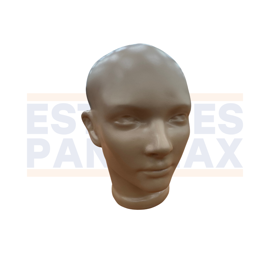 Maniquí de Cabeza Mujer Sencillo Color Piel PMX-1302