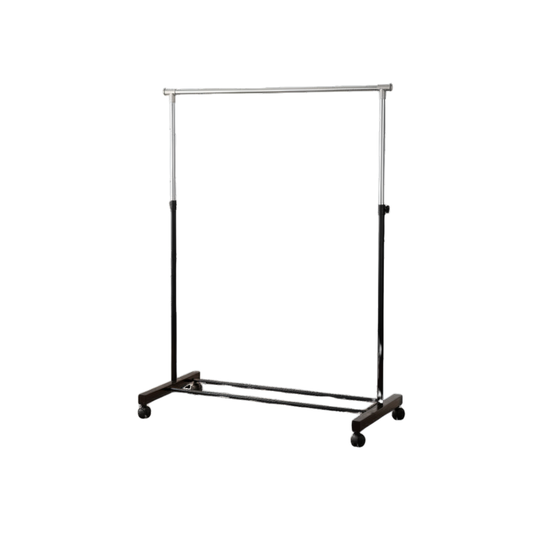 Perchero Exhibidor de Ropa Cromado con Negro XBH-CR13