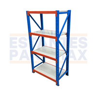 Rack para Bodega de Carga Mediana de 4 Niveles 350kg/Nivel 200x100x60cm PMX-1081