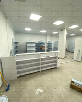 Mueble Frontal de MDF Blanco con 4 Niveles de Impulso 110x170x50cm KW-013