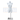Maniquí Top de Dama Mujer Feminina Blanco Fibra de Vidrio XBH-MT06