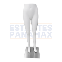 Maniquí de Dama Mujer Feminina de Pantalón Blanco Fibra de Vidrio XBH-MT07