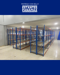 Rack para Bodega de Carga Liviana de 4 Niveles 250kg x Nivel PMX-1013 ***ALTURA A LA MEDIDA***