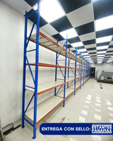 Rack para Bodega de Carga Liviana de 4 Niveles 250kg x Nivel PMX-1013 ***ALTURA A LA MEDIDA***