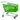 Carretillas de Supermercado de 125 Litros Plástico Verde PMX-1008