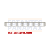 Rejilla de Hierro Delantera Crema 9.5x102cm RD102-CR