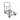 Carretilla de Plataforma de Acero Inoxidable de Carga 200-250kg 600*900mm CARR-PLAT