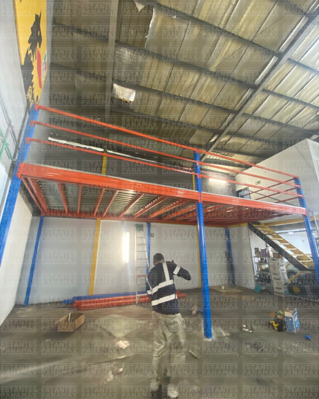 m2 Entrepisos o Mezanine de Hierro 500kg/m2 (INSTALACIÓN GRATIS)