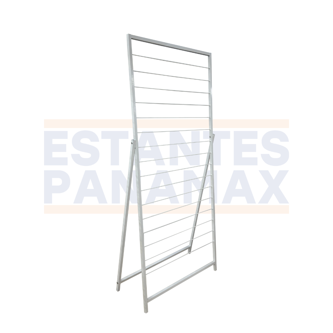 Exhibidor para Papel de Regalo 16 Niveles Metal Blanco 170x75x40cm PMX-1364