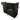 Mueble Frontal de MDF Negro 110x120x50cm KD-006 / KW-015