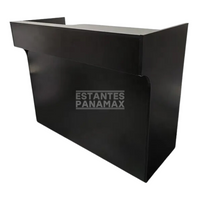 Mueble Frontal de MDF Negro 110x120x50cm KD-006 / KW-015