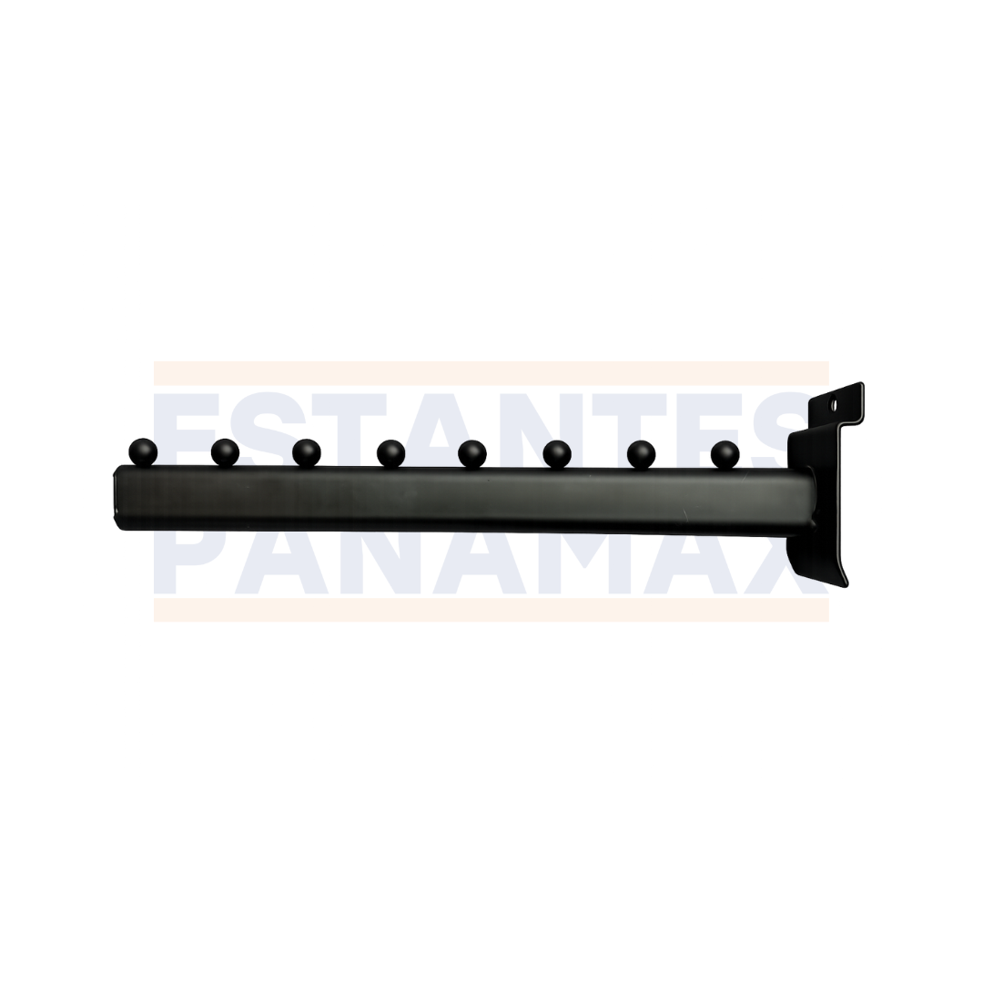 Gancho para Sistema de de Ranurado Tabla Negro 8 Bolitas 30cm PMX-1413