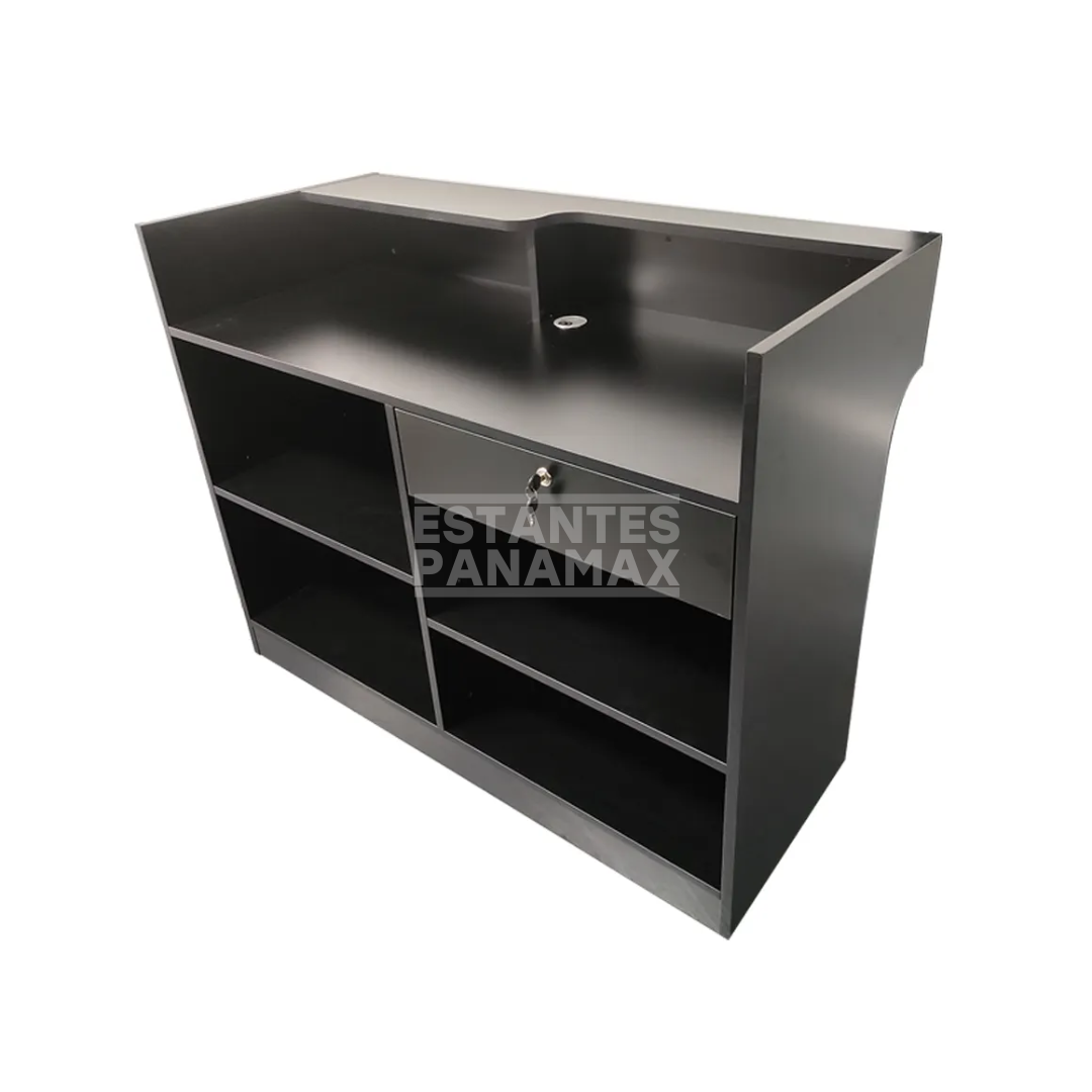 Mueble Frontal de MDF Negro 110x120x50cm KD-006 / KW-015