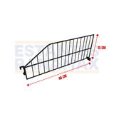 División para Góndolas Negro 40x15cm DN-40