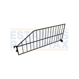 División para Góndolas Negro 40x15cm DN-40