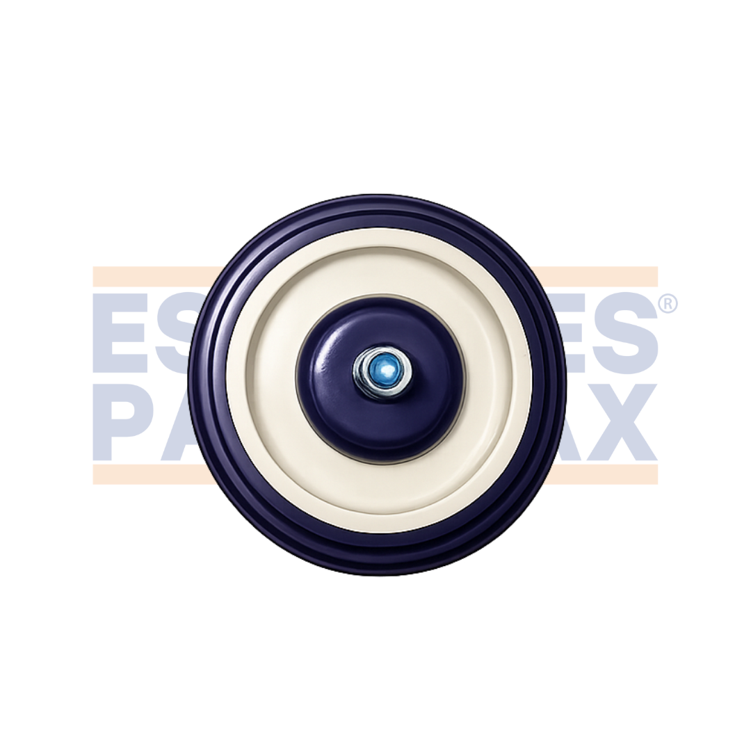 Rueda Fija Trasera para Carretillas de Supermercado 12cm PMX-1396 Rueditas. Llantas.