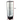 Vitrina Vertical de Aluminio Negro 4 Niveles 200x50x50cm KS-003