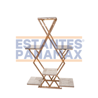 Exhibidor de Carteras Bolsas en Rose Gold 150x90x30cm XBH-CR22