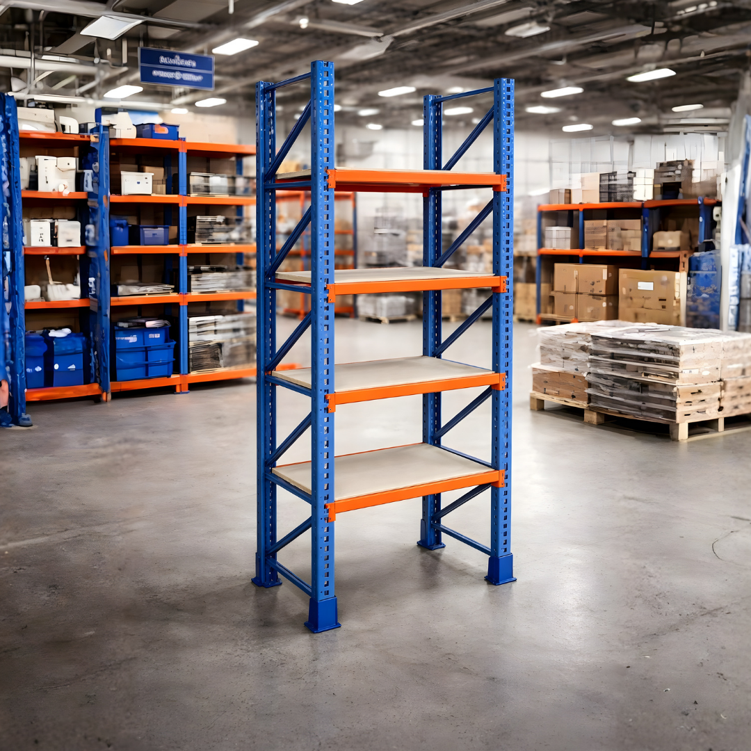 Protector de Rack de Carga Pesado Tipo Bota Azul PMX-1397