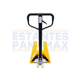 (CALIBRE ECONOMICO) Transpaleta Manual Jack Pallet Hand Pallet 2500kg Modelo Americano Amarillo 122X68.5cm PMX-1409