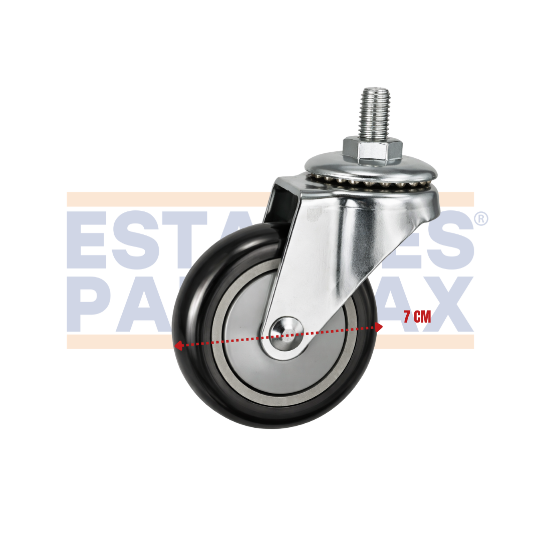 Rueda Giratorio para Carretillas Plásticas de Supermercado para Niños 25 Litros Funcionan para Adelante y Atrás PMX-1398