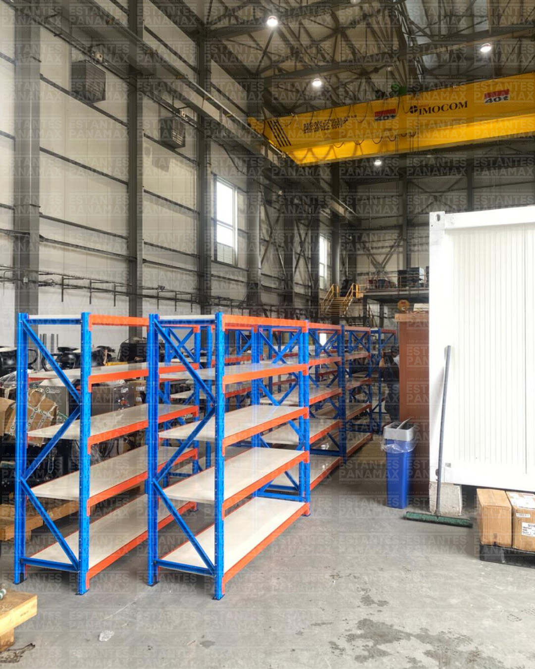 Rack para Bodega de Carga Mediana de 4 Niveles 350kg/Nivel 200x200x60cm PMX-1081