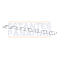 Rejilla Frontal para Góndolas Blanco 117x7cm REJB-117
