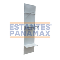 Mueble Exhibidor para Ropa Blanco 240x60x30cm XBH-CR26 Perchero.