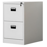 Archivador de Metal Gris de 2 Gavetas 73x62x46cm KY-G080-2