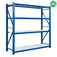**MODELO ECONÓMICO** Rack para Bodega Carga Mediana 250kg x Nivel 4 Niveles 200x200x60cm KY-H004