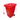 Tanque de Basura Basurero Tinaco con Ruedas de Plástico 220L Rojo 220L-ROJO